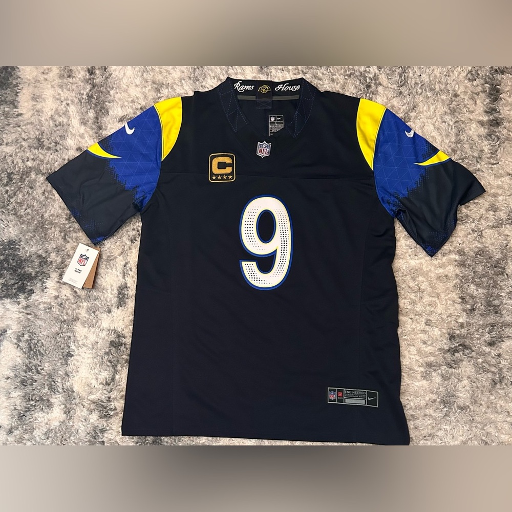 Black and Yellow Football Jersey